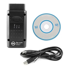 OBD2 V1.99 Para Opel OP com/OPCOM Interface de Diagnóstico do Scanner Ferramenta Com PIC18F458 Chip