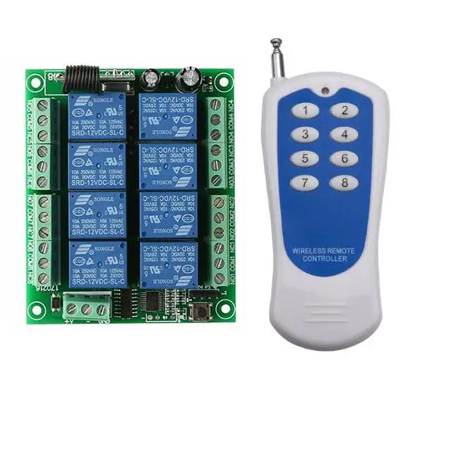 Беспроводной пульт дистанционного управления переключатель постоянного тока 12
