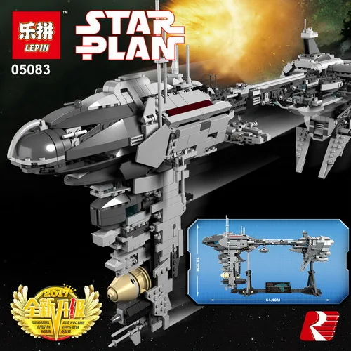 

Lepin 05083 Star Series War 1736Pcs MOC The Nebulon Model B Set Medical Frigate Children Building Blocks Bricks Toys for Gifts
