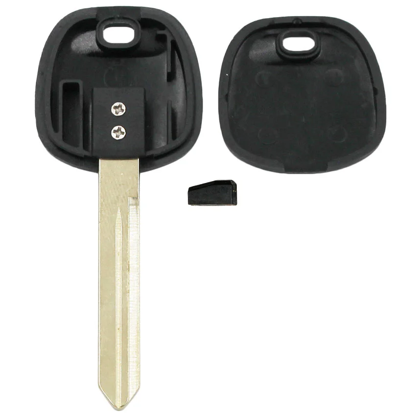 Транспондер зажигания пустой брелок для ключей для Toyota Corolla Yaris Avensis с uncut TOY47 лезвие с ID4C 4C Чип