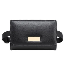 Новая брендовая поясная сумка для мужчин, дизайнерская модная поясная сумка черного цвета из искусственной кожи, одноцветная Мужская маленькая сумка для путешествий, поясная сумка для телефона, сумка для монет