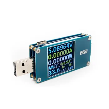 

Type-C LCD Color Display Digital USB Tester Voltmeter Ammeter QC 2.0/3.0 Quick Charge Test