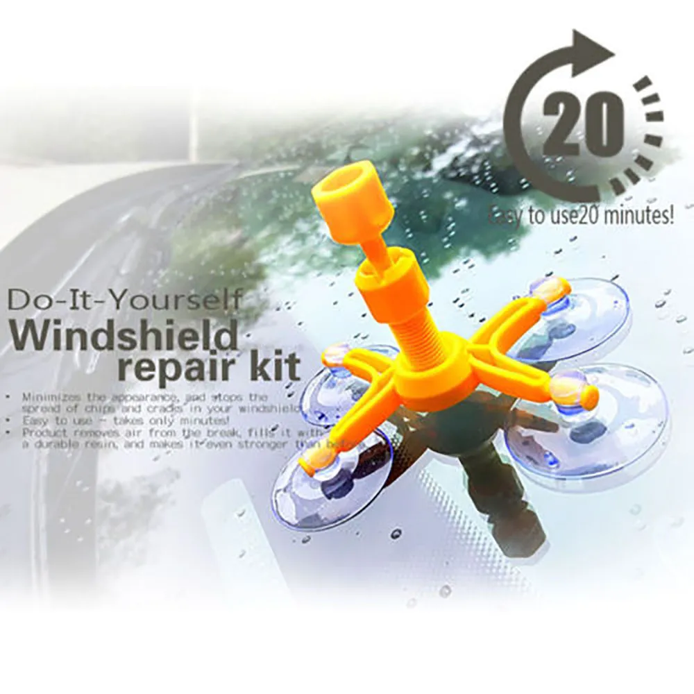 Мода 2019 г. Ветровое стекло Ремонт набор инструментов DIY автомобиль ветер стеклянный шейкер для чип трещины универсальный автомобиль