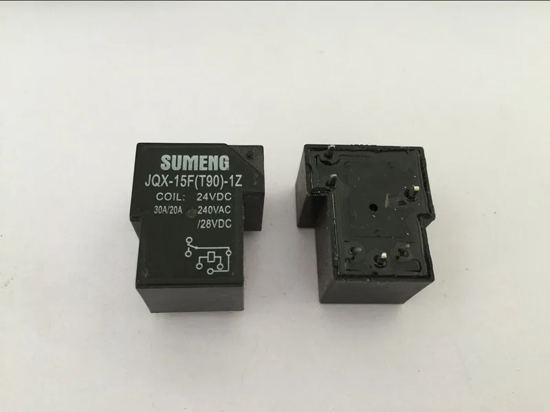 10 шт. JQX-15F (T90) DC24V небольшое электромагнитное реле 30A PCB power Mini relay | Обустройство