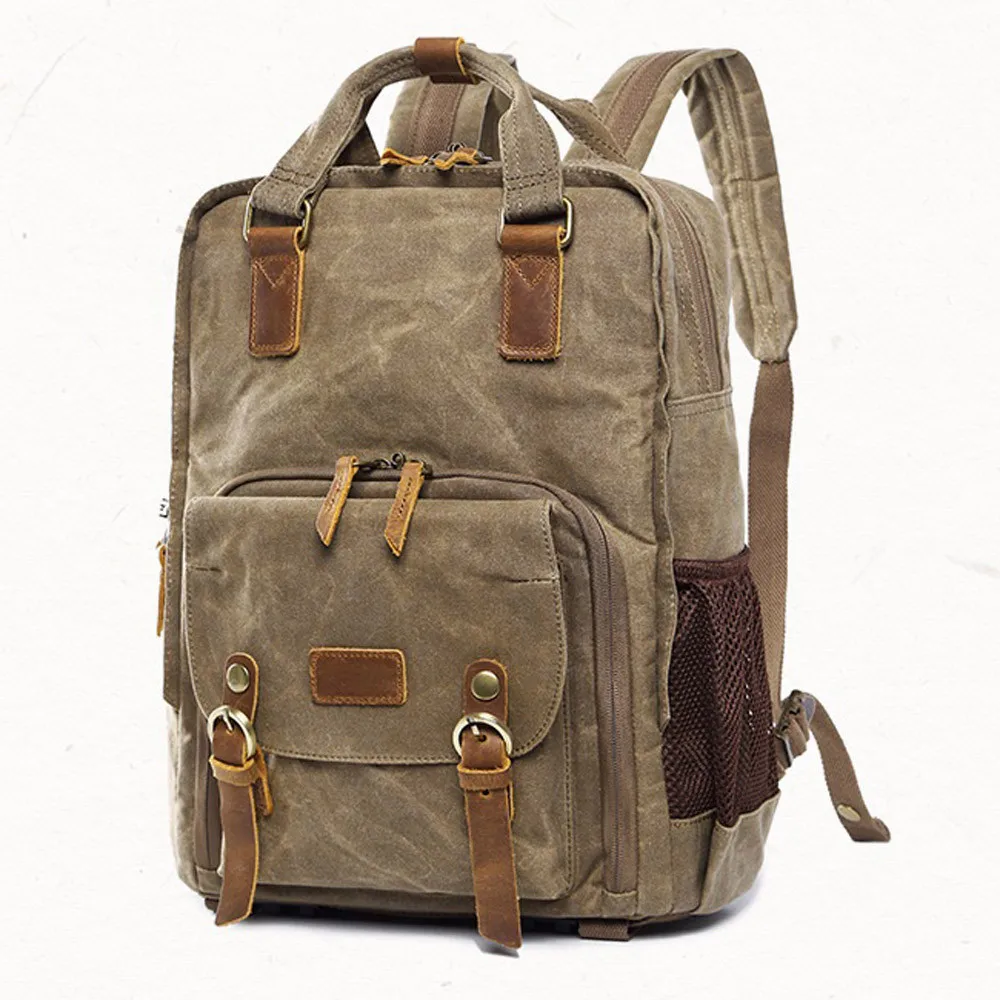 OCARDIAN спортивная сумка для мужчин и женщин для охоты, кемпинга, путешествий, винтажный рюкзак для фотосъемки, водонепроницаемая тканевая сумка для фотосъемки
