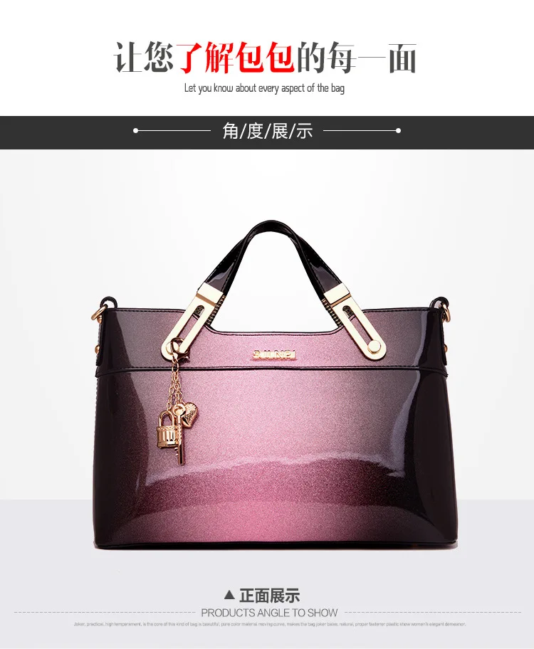 Novo luxo feminina bolsas de couro designer