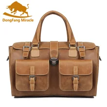 Новая мужская сумка из натуральной кожи, дорожные сумки большой емкости, большая спортивная сумка, дорожная сумка из коровьей кожи, большая сумка