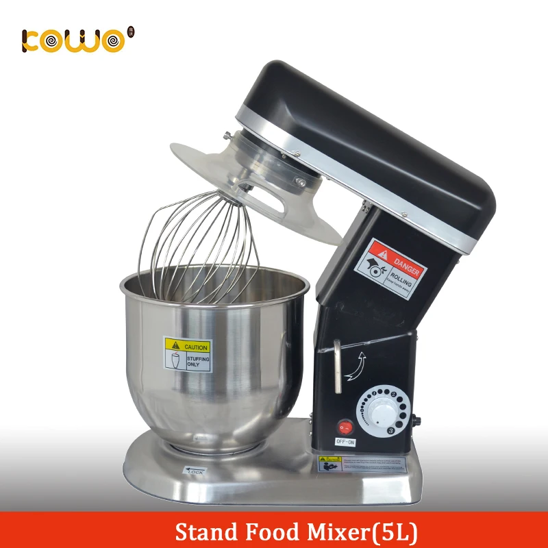5 liter commercial electric kitchen food stand bread dough mixer