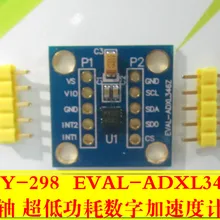 GY-298 ADXL346Z три оси Ультра низкое энергопотребление цифровой датчик Акселерометра модуль SPI/I2C для arduino