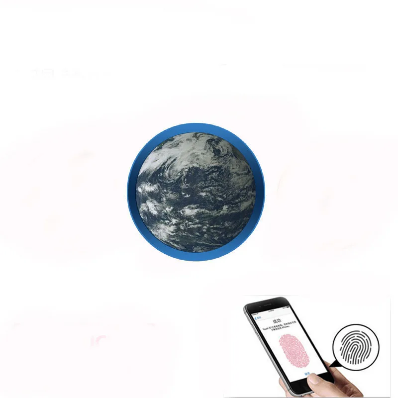 Планетарная Вселенная сенсорный датчик домашняя кнопка наклейка для iPhone Женская