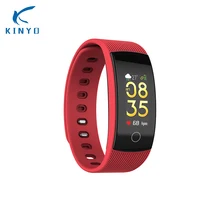 Новое поступление QS80PLUS smart band приборы для измерения артериального давления сердечного ритма в режиме реального времени Водонепроницаемый Смарт Браслет ip67 активности браслеты-трекеры