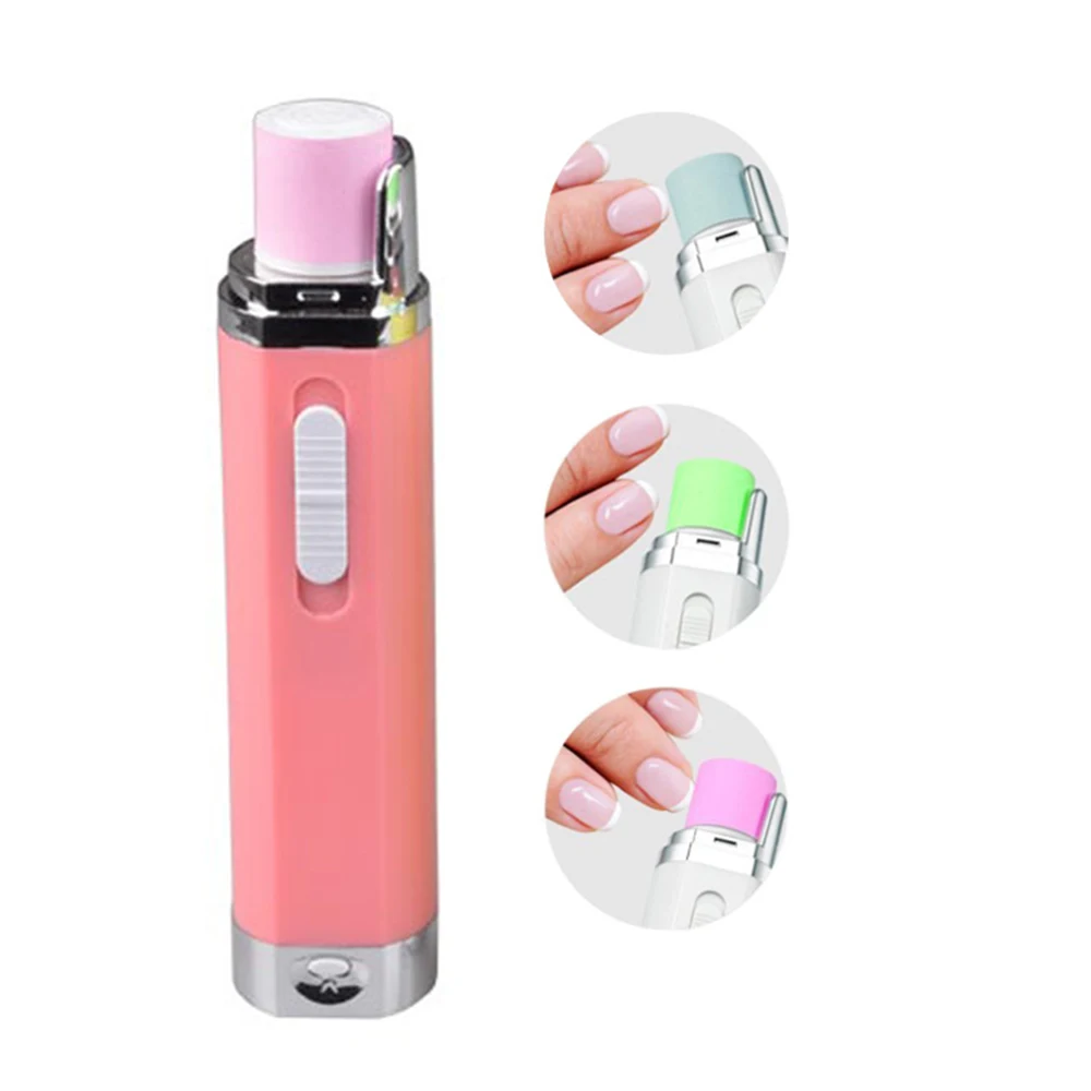 

New Arrival Electric Armor Nail Machine EVA Grinding Head Smooth Nail Polishing Nail Tool Manicure Drills Accessories Drop Ship