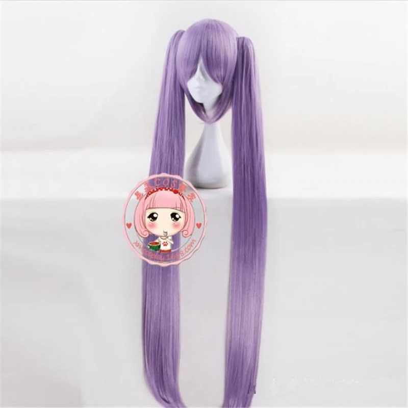 110cm Fate Fgo Long Purple Wig With Two Clip On Ponytails Euryale Stheno  Straight Thick Anime Cosplay Wigs Costume Party A935 - Headwear - AliExpress