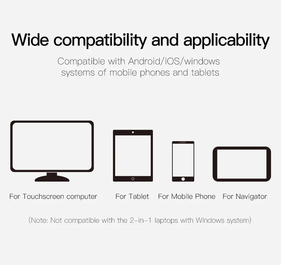 Емкостный стилус Baseus для Apple, iPhone, samsung, iPad, Pro, ПК, планшета, ручка для сенсорного экрана, стилус для мобильных телефонов, ручка для рисования