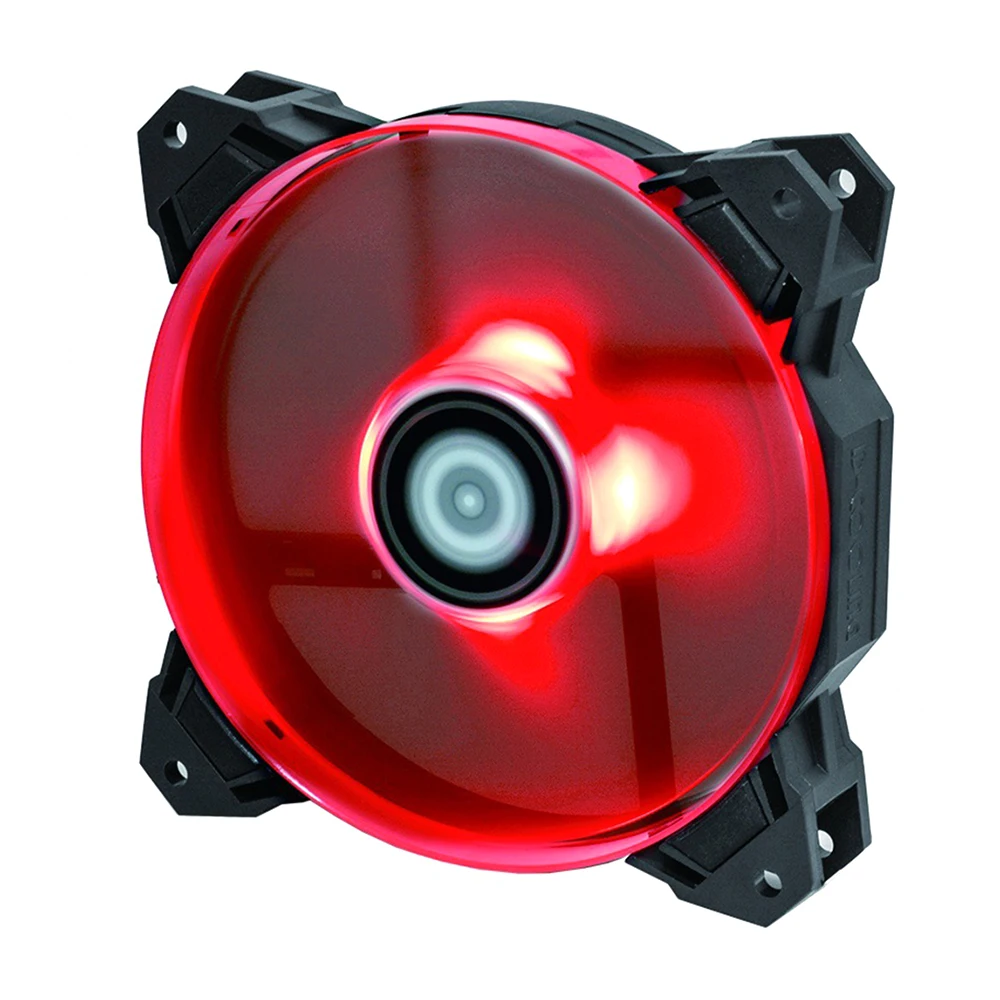 

Red White LED 4Pin PWM Fan With De-vibration Rubber,1500RPM,Low Noise&Big Airflow PC Case Cooler-Fan 12cm