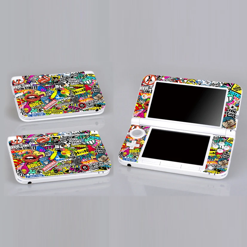 Виниловые наклейки на кожу защитный для nintendo 3DS XL LL Bombing N262 skins стикер s