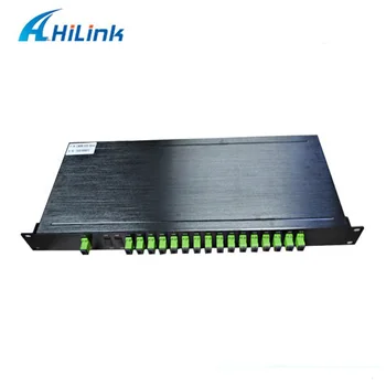 

Free Shipping By DHL! 1U Rack Mount Single Fiber SC/APC 1310nm-1610nm 16CH CWDM Mux/Demux Module