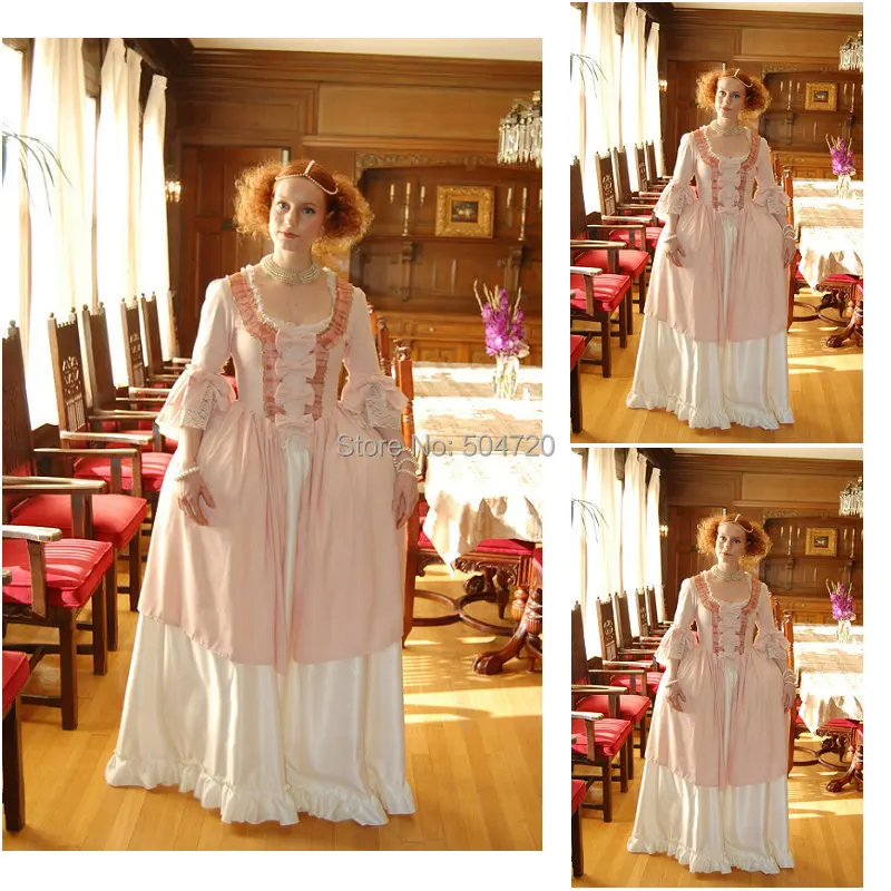 

R-836 Vintage Costumes 1860s Civil War Southern Belle Ball wedding Dress/Gothic Lolita Dress Victorian dresses
