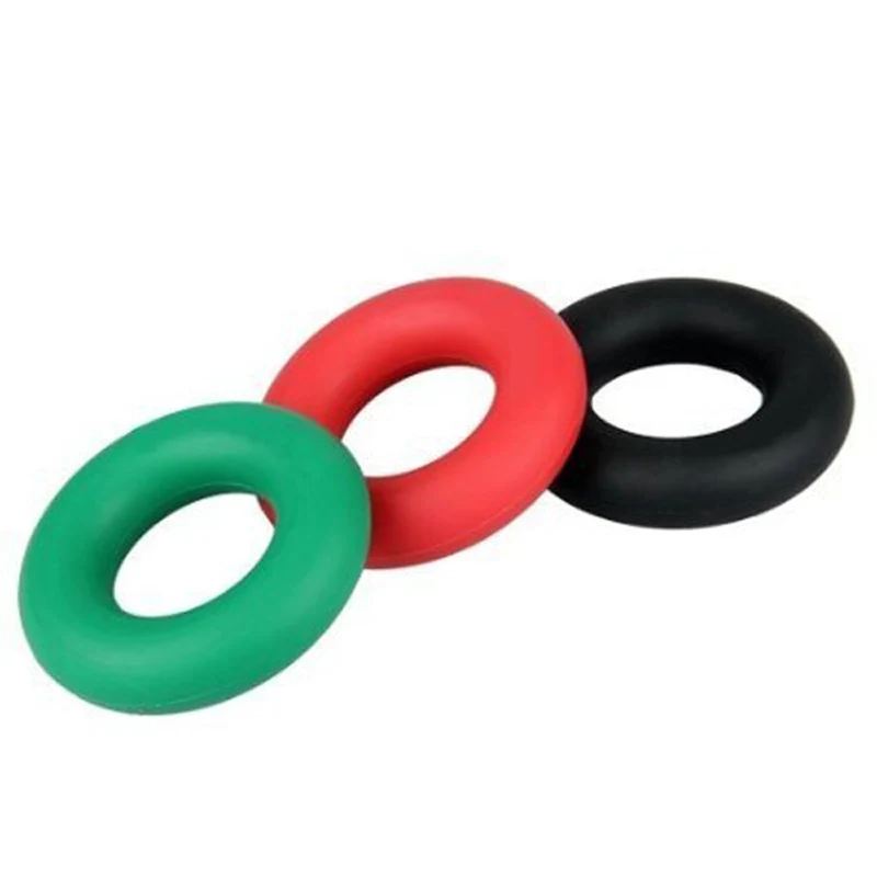 8.8cm Grip Hand Forearm Strength Gripper 3 Colors 30,40,50LB Weights Rubber Ring Exerciser Gym