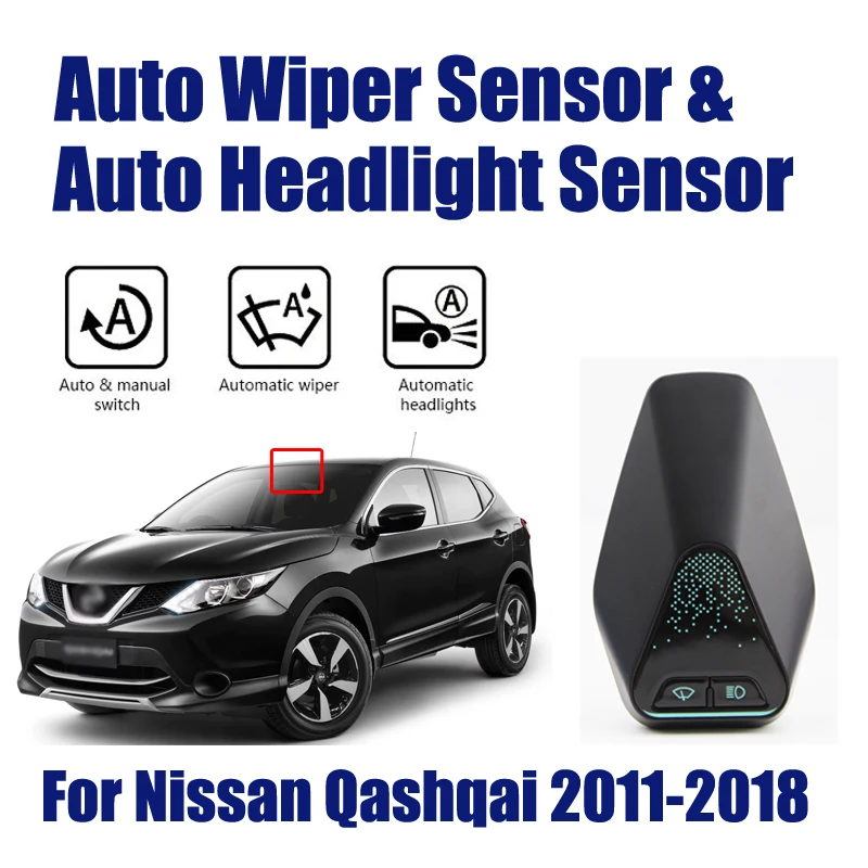 

Smart Car Driving Assistant System For Nissan Qashqai 2011-2018 Auto Automatic Rain Wiper Sensor & Headlight Sensors