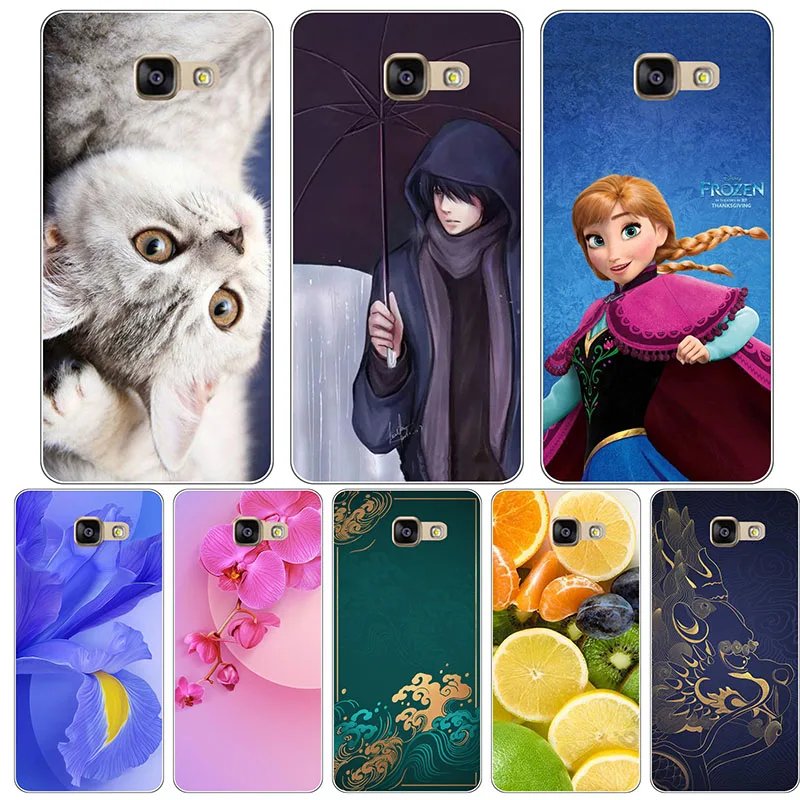 Cute Fashion Flower Case For Samsung GALAXY C5 C5000 Cases Pattern Printed Phone Cover Fundas Animal Shell C7 C7000 | Мобильные