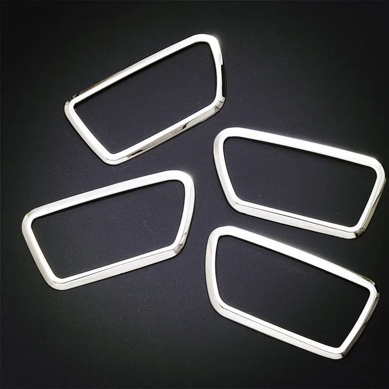 4pcs For Prius Accessorie SUS304 Interior Door Handle Cover Trim Car Styling Accessories For Toyota Prius Alpha V ZVW40 car door corner cover