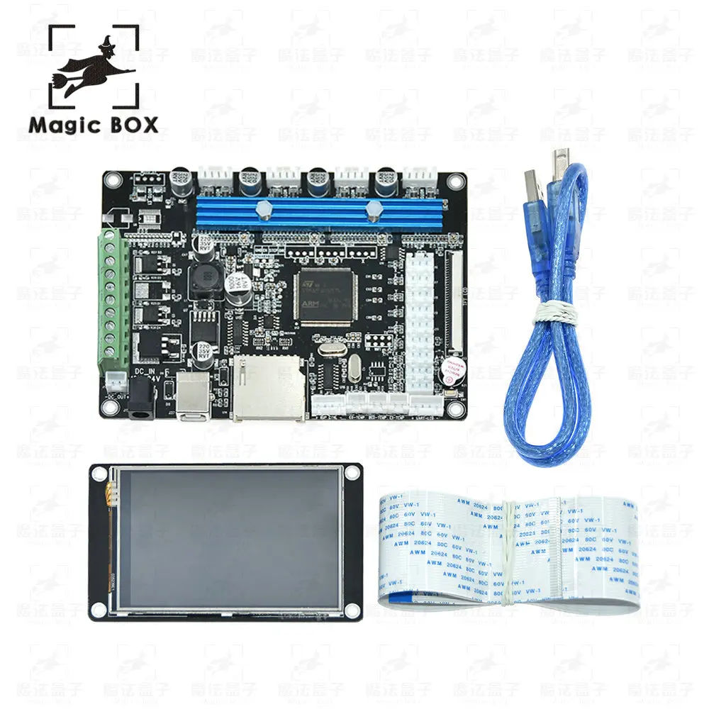 

STM32 integrated circuit mainboard LCD controller motherboard with TFT32 v3.5 touch screen Stepper Motor Driver Module
