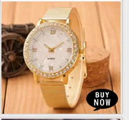 Роскошные Geneva брендовые модные золотые серебряные часы для женщин, дам, мужчин, кристалл, нержавеющая сталь, платье, кварцевые наручные часы, Relogio Feminino