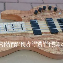 Новое поступление 5 струн один кусок шеи натуральный электрический бас