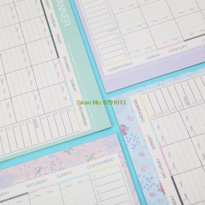 

Monthly Paper Pad 20 Sheets DIY Planner Desk Agenda Gift School Office Supplies Drop Shipping Support