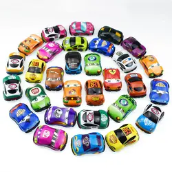 20 шт./лот модели машинок набор игрушек Пластик задерживаете автомобили игрушечные машинки для ребенка Soft shell автомобиля смешные игрушки