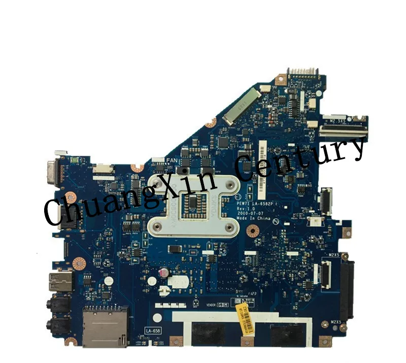 Для MBR4L02001 MB.R4L02.001 для ноутбука Acer aspire 5742 5742ZG Материнская плата LA 6582P PEW71 L01 DDR3 100%