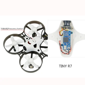 

LDARC Q25G2H5.8G 25mW 16CH FPV VTX+199C Combo & 800TVL 150 NTSC Mini Camera & Canopy for DIY Tiny R7 BWhoop Drone