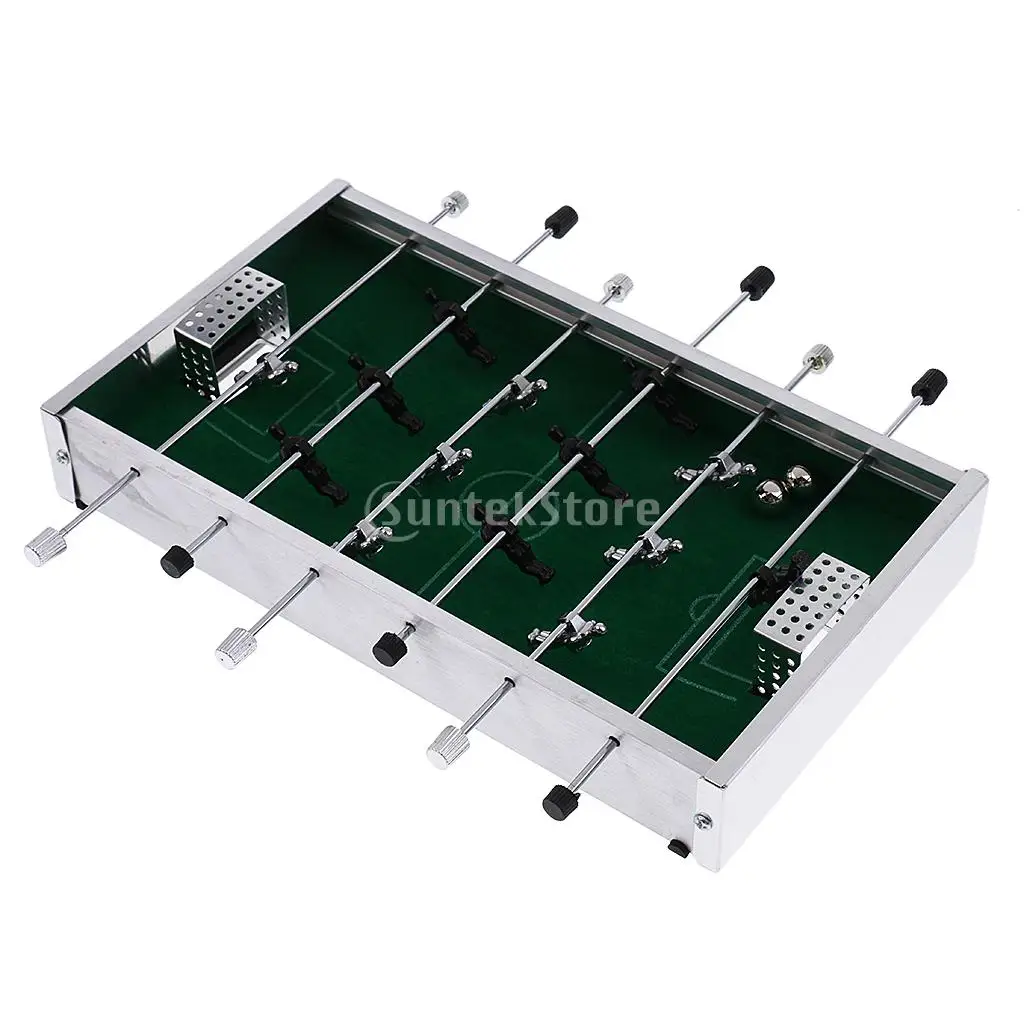 Mini Table Top Desk Football Soccer Game Set Foosball Metegol Table Sports Kids Gift for Family