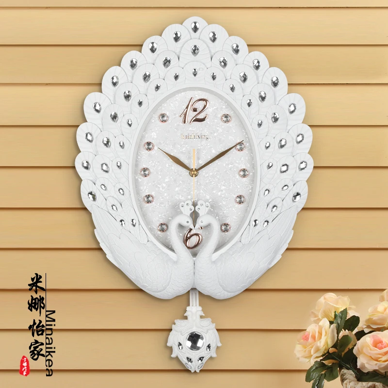 Peacock Frame Wall Clock D  