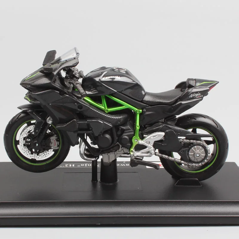 1:18 Масштаб Мини maisto Kawasaki Ninja H2 H2R литье под давлением улица Суперспорт велосипед Трейл гоночный мотоцикл модельная игрушка для детей мальчиков