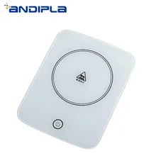 Многофункциональная изоляционная база стеклянный чайник нагреватель Портативный Умный Сенсорный Термостат молоко кофе нагреватель офисная чайная плита