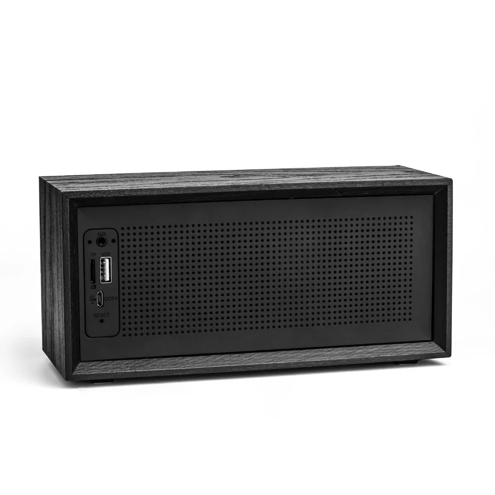 Oneder V2 Bluetooth динамик Портативный Модные НЧ-динамик с FM радио деревянный динамик bluetooth, Bluetooth колонки caixa de сом Поддержка TF