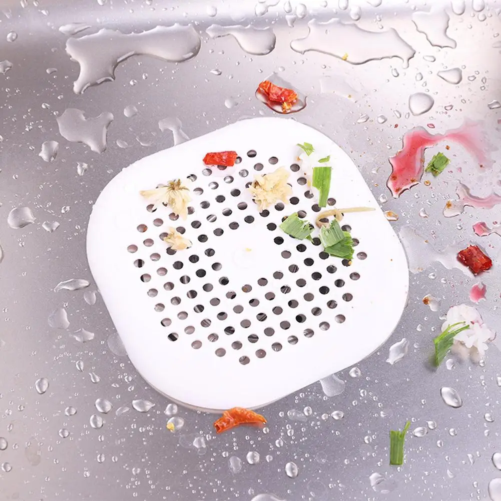 

Shower Drain Covers Silicone Tube Drain Plug Filter Trap Home Drain Protectors For Bathroom Kitchen Ubber Bathtub Sink Strainer
