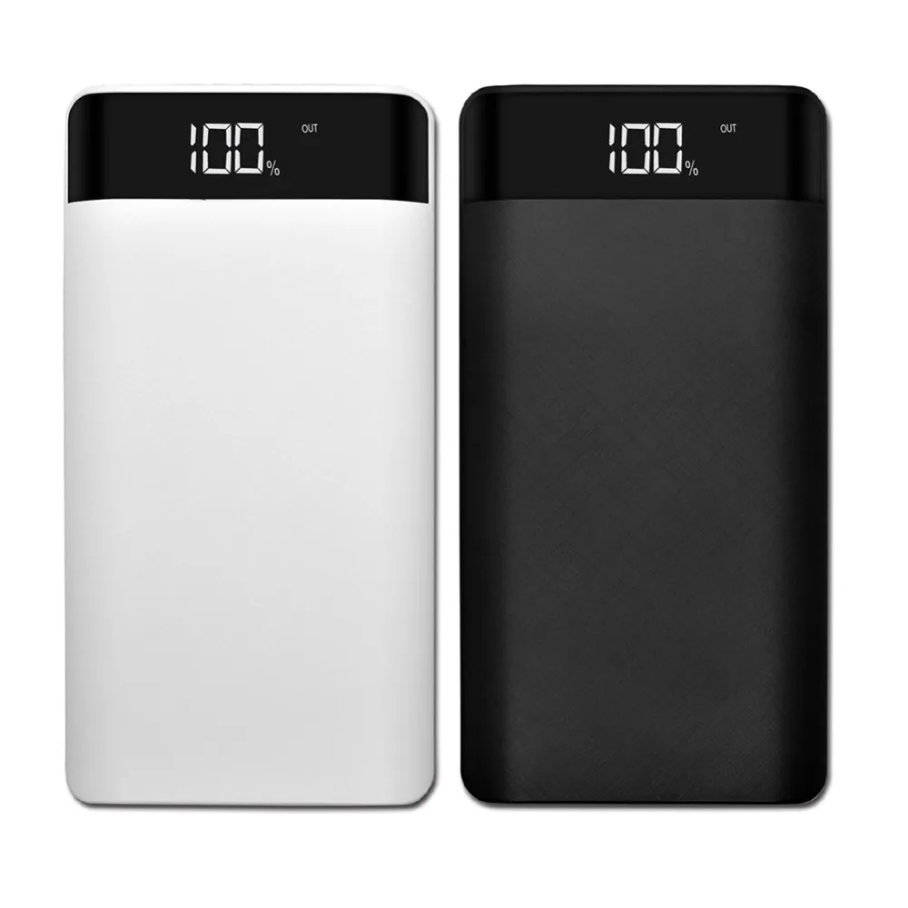 

5V 2A Power Bank Case Kit 8 x 18650 DIY Battery Charger Case Box LCD Display Powerbank Case Shell Case For Cell Phone Charger