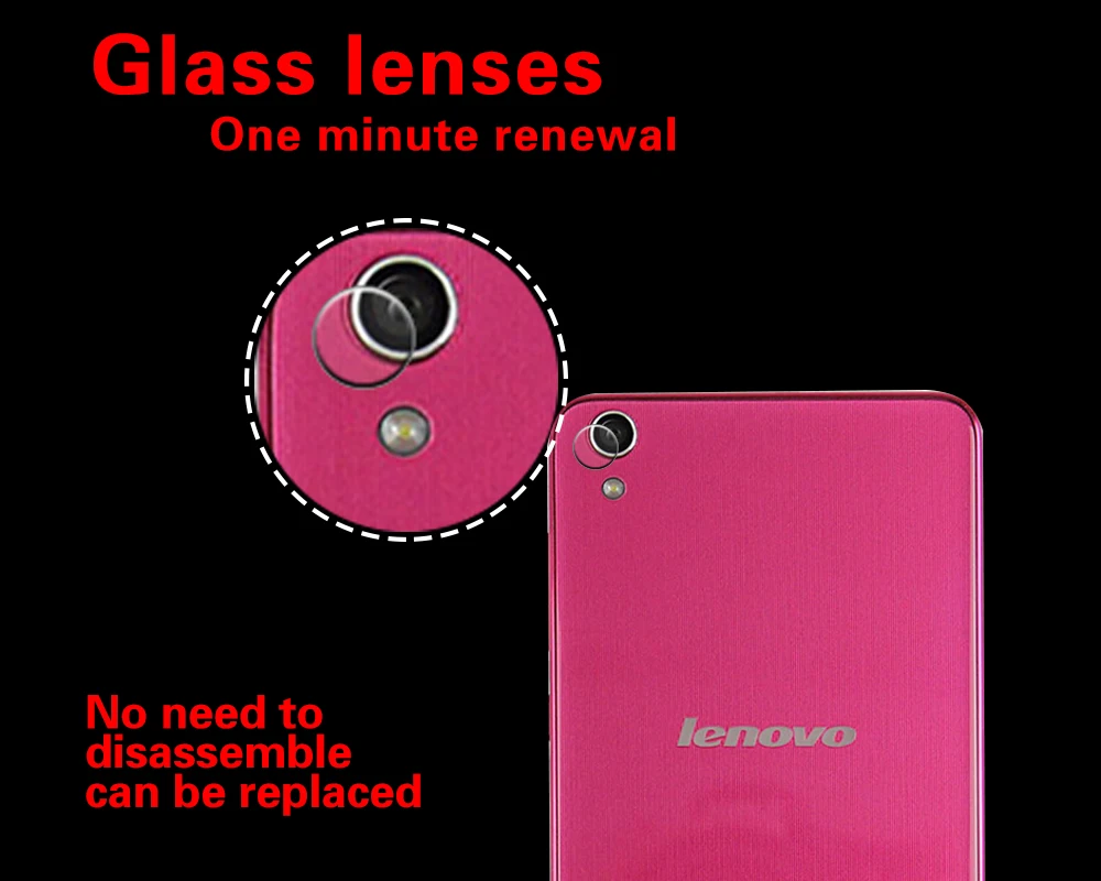 

Anti-Fingerprint & Shatter Rear Camera Lens Film For Lenovo S850 S850t Cell Phone Camera Film Back Camera Tempered Glass Film