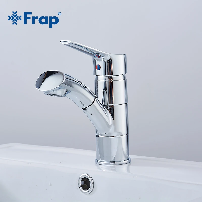Frap High Quality Pull Out Bathroom Basin Sink