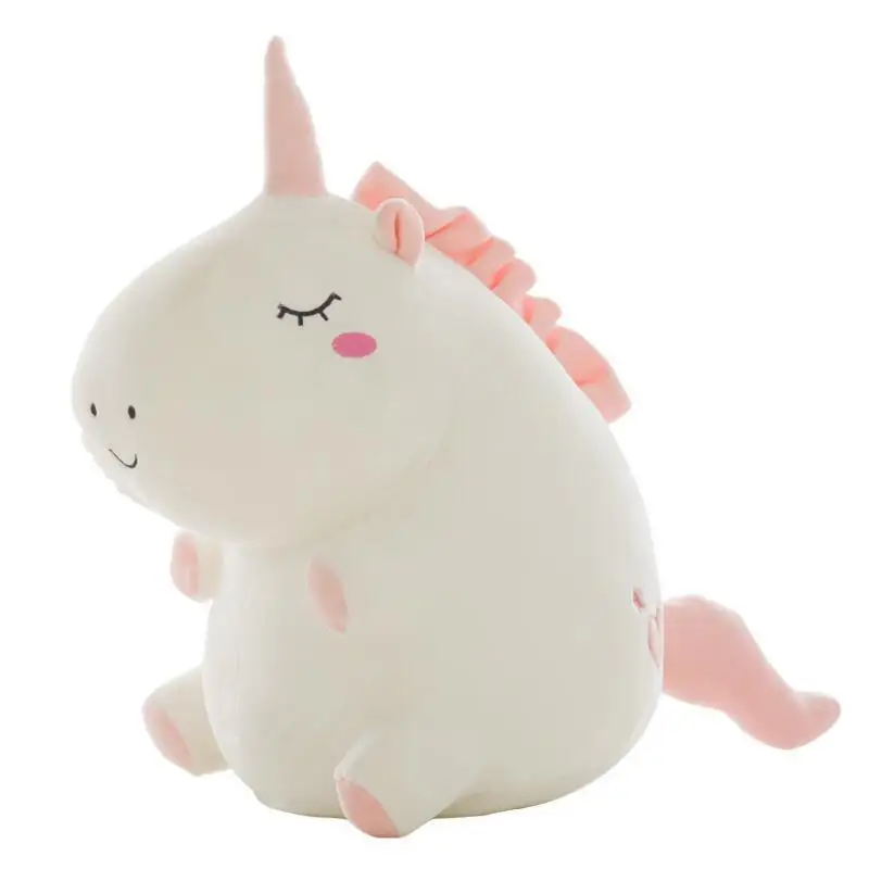 

Unicorn Plush Toy Fat Unicornio Doll Cute Animal Stuffed Soft Cushion Baby Kids Christmas Gift Toys For Children