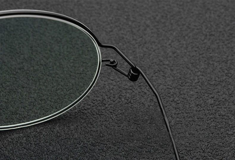Безвинтовые очки, очки по рецепту, женские, ультралегкие, круглые, для близорукости, оптические очки, оправа для мужчин, высокое качество, титан 28607