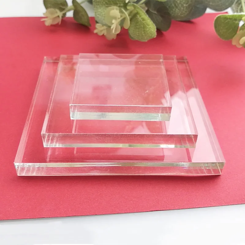 

1PC Clear Stamps Acrylic block Template for Transparent Stamp Acrylic Pad DIY scrapbooking Decoration Tools Stamping