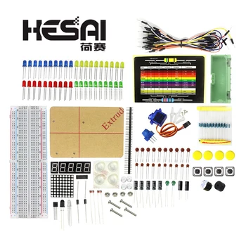 

Smart Electronic Parts Pack Package/ Electronic 830 Breadboard Starter Kit for arduino DIY Kit