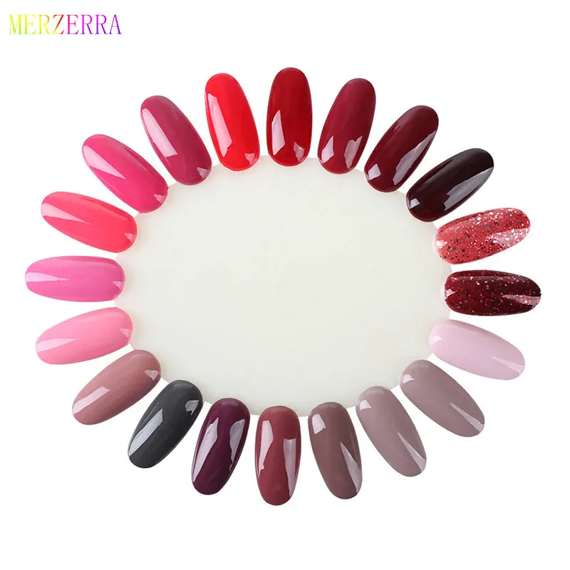 False Nails Palette Color Card White Transparent Acrylic Fake Nails Tips Polish Color Display Plastic Artificial Board DIY Round False Nails Palette Color Card White Transparent Acrylic Fake Nails Tips Polish Color Display Plastic Artificial Board DIY Round
