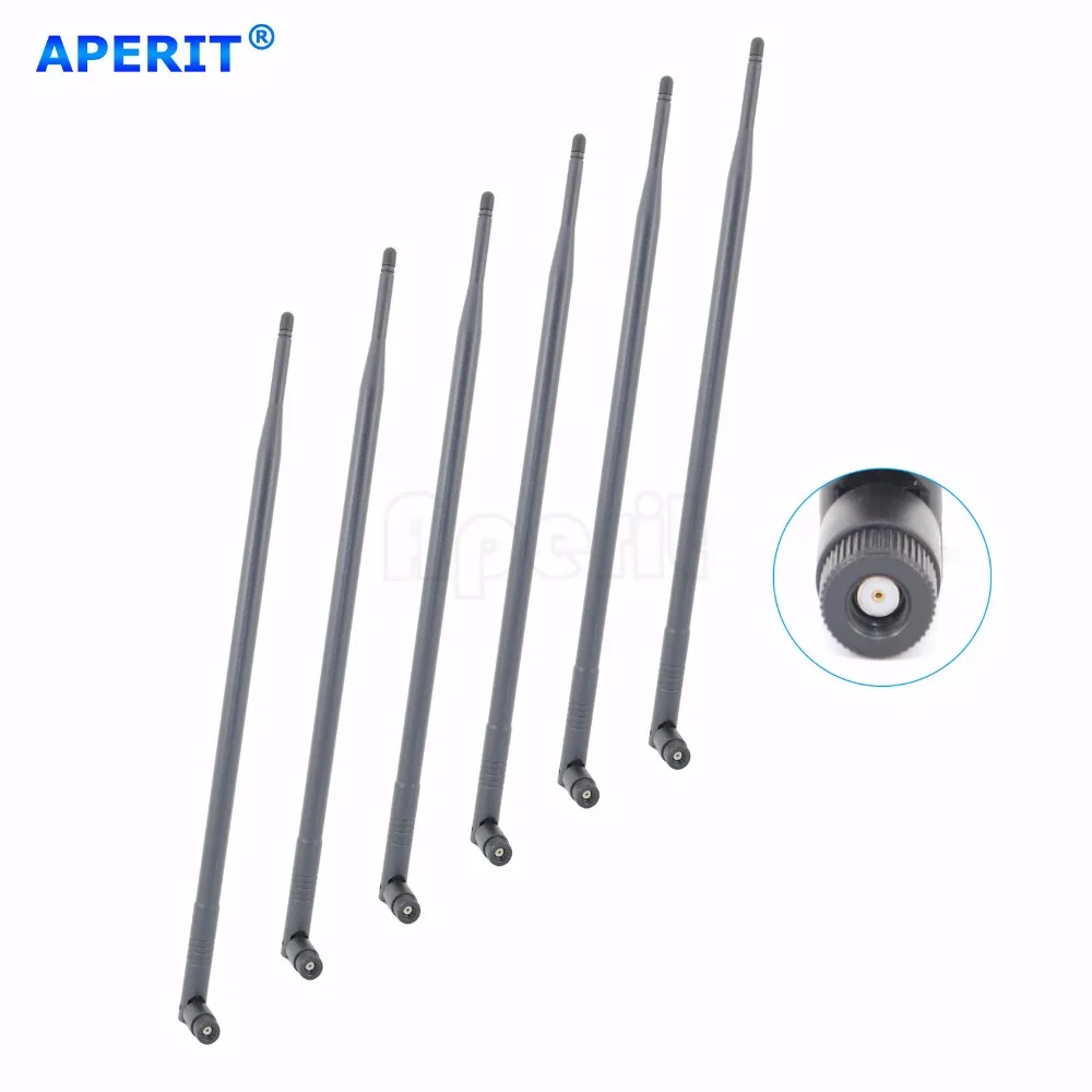 imágenes para Aperit 6 x 9dbi 2.4 ghz 5 ghz dual band wifi rp-sma antenas para asus rt-ac68p rt-ac3200 imágenes para Aperit 6 x 9dbi 2.4 ghz 5 ghz dual band wifi rp-sma antenas para asus rt-ac68p rt-ac3200