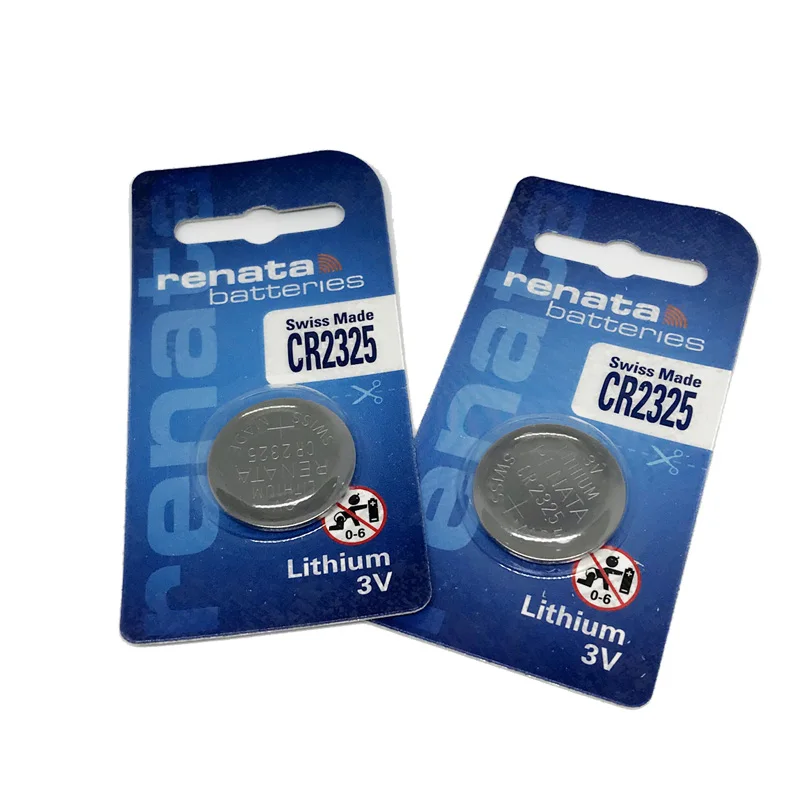 

2Pcs/Lot renata CR2325 3V 100% original brand new For car key watch remote control toy High-Performance Button Battery coin cell