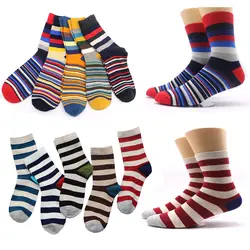 5 пар, модные повседневные мужские носки забавная картина Новинка арт носки теплые удобные дышащие Винтаж длинные хлопковые носки для Для